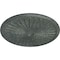 Ekena Millwork Leandros Medallion (Canopies up to 5"), 33 1/8"OD x 3 1/2"ID x 1 3/8"P, Athenian Green Crackle CM33LEAGC - alternate 3